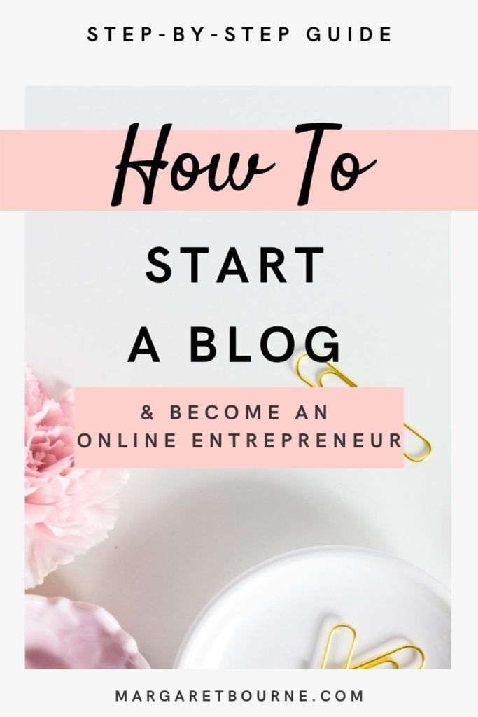 How To Start A Blog PIN