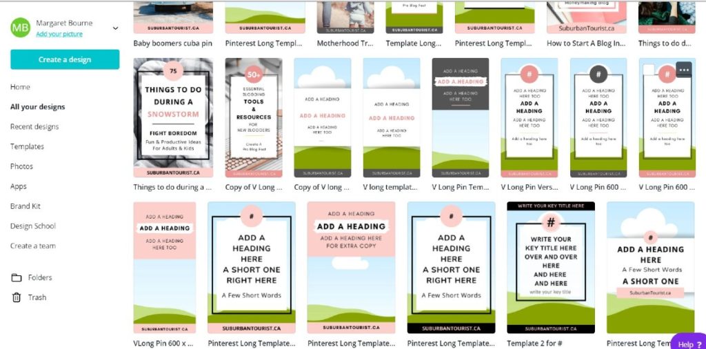 Free Pinterest templates : how to design Pinterest pins that get clicks
