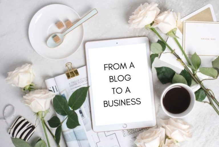 How To Transform A Blog Into An Online Business