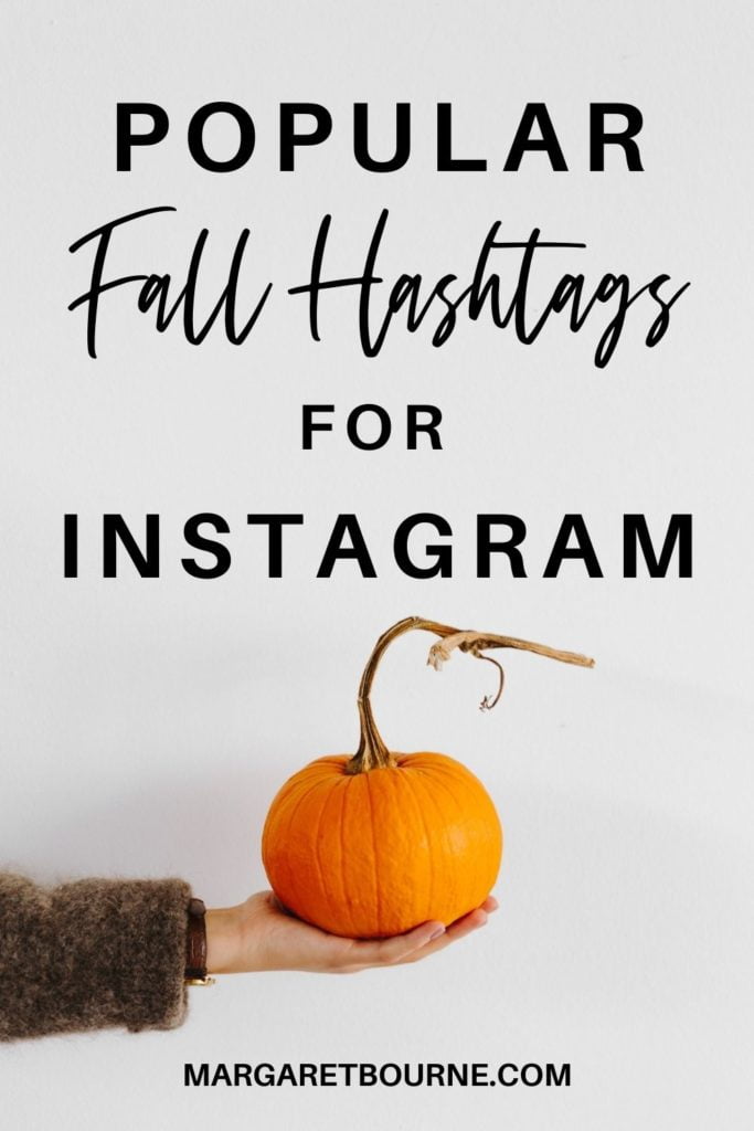 Popular Fall Hashtags for Instagram PIN