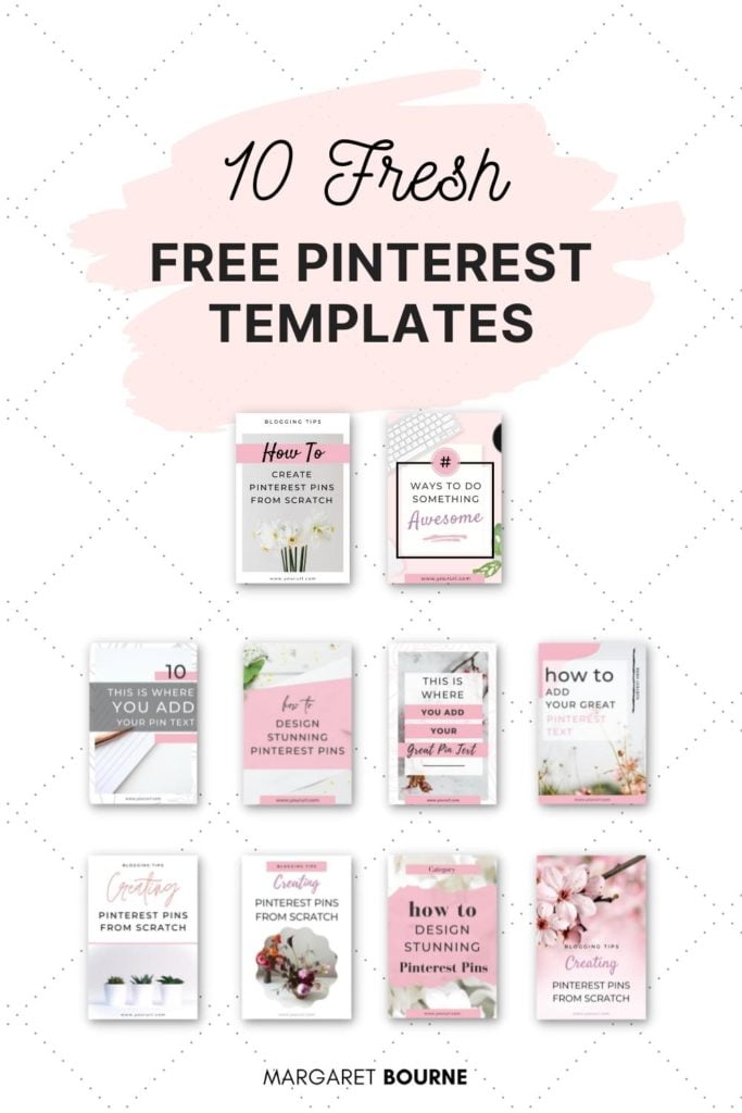 10 Fresh Free Pinterest Templates Pin 2