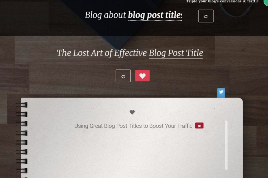 Writing tips for blog post titles with Blog About.
