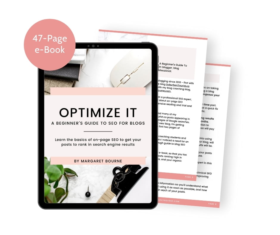 20 Tips For Beginner Bloggers: Grow It Faster And Better 7 Optimize it Book Mockup