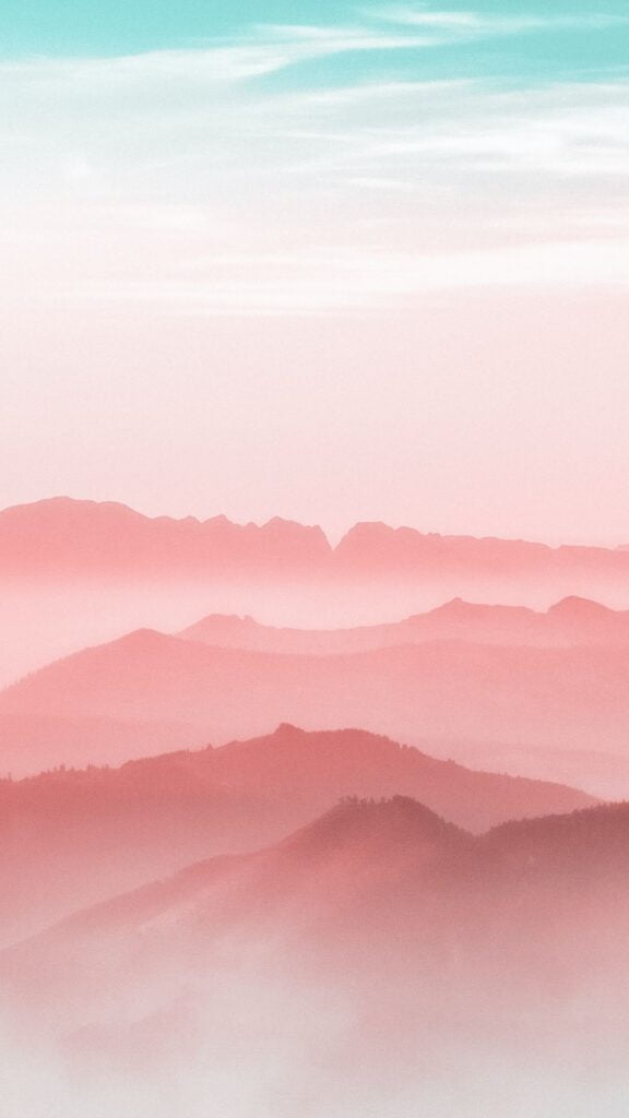 Summer Wallpapers for iPhone pastel landscape