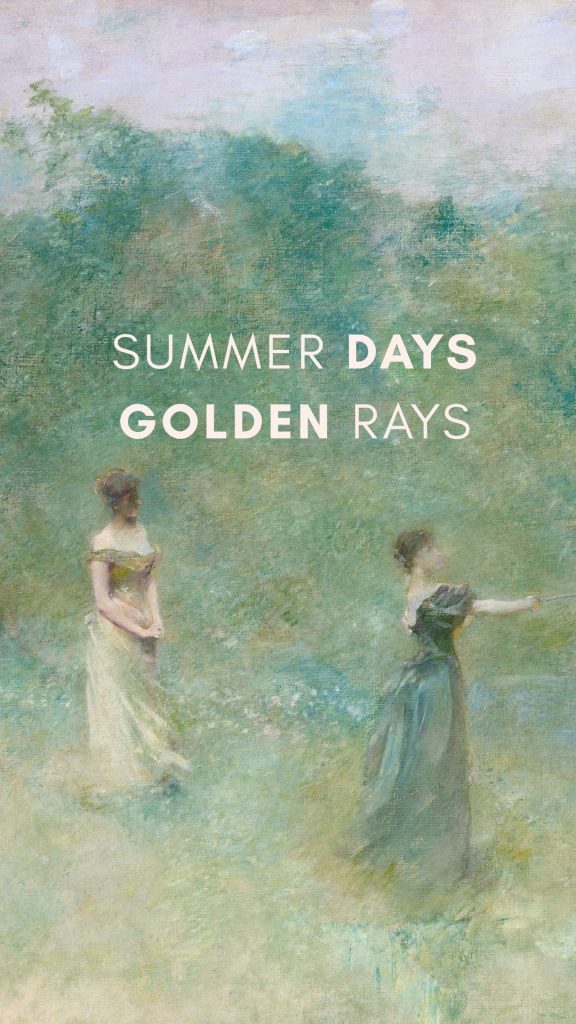 Summer wallpaper summer days golden days
