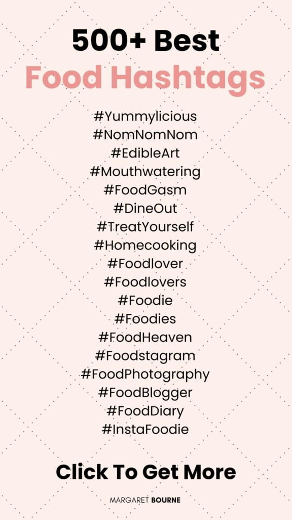 Food Hashtags For Instagram Pin3