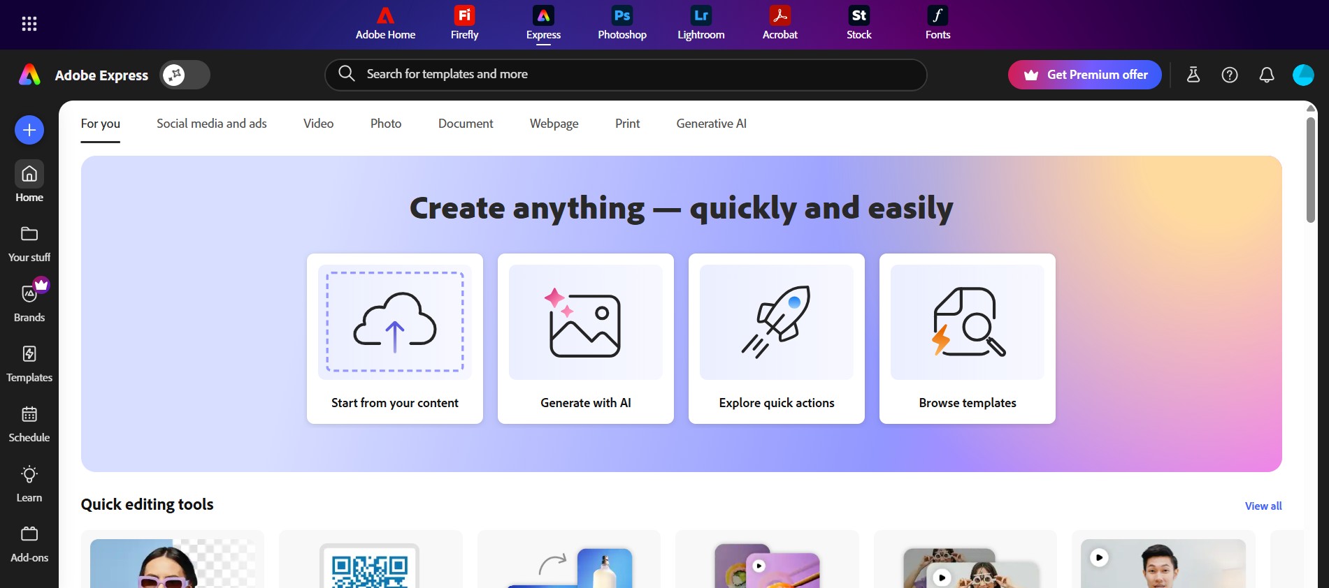 5 Best Free Online Photo Editing Tools For Bloggers 7 Top free online photo editors for bloggers - Adobe Express.