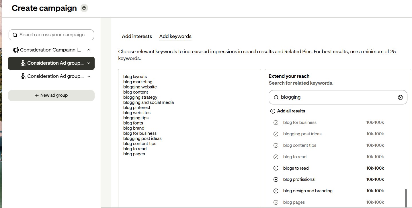 How To Find Pinterest Keywords And Use Them To Boost Blog Traffic 8 How to find Pinterest keywords - Pinterest ads.