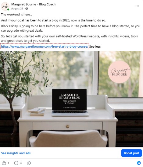 20+ Free Ways To Promote Your Blog & Drive Traffic 12 How to promote Your Blog Facebook page post