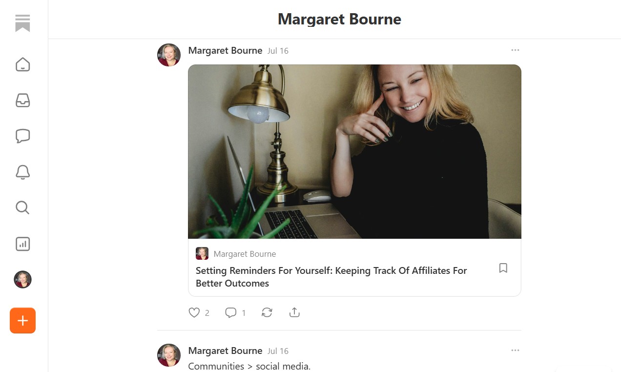 20+ Free Ways To Promote Your Blog & Drive Traffic 14 How to promote your blog Substack MargaretBourne
