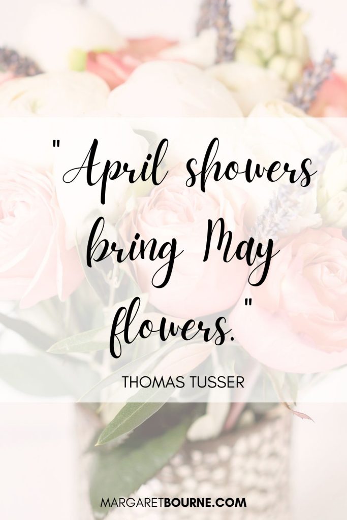 Spring Quotes For Instagram April Showers