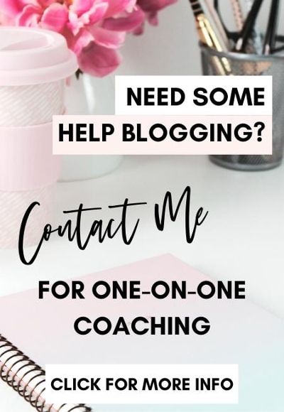 Need some help blogging - contact me for one-on-one coaching,