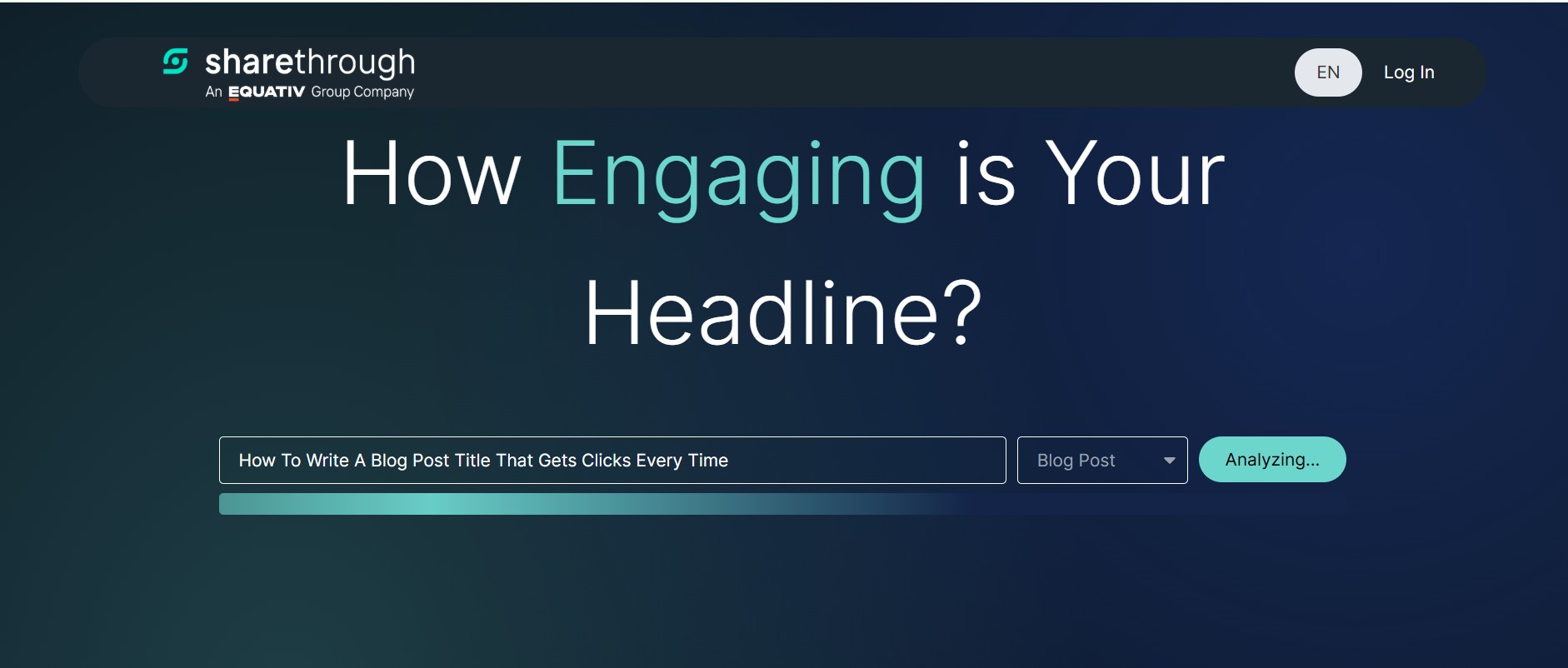 5 Tips For Writing Blog Post Titles That Consistently Get Clicks 6 Example of how to use Sharethrough Headline Analyzer - learn how to write a blog post title with Margaret Bourne.