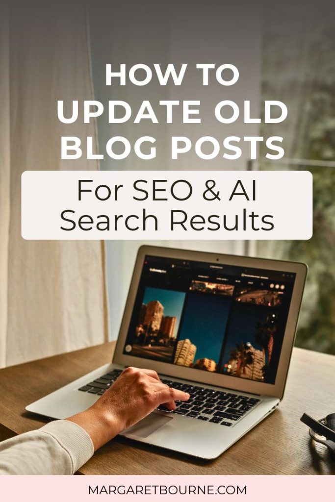 How To Update Old Blog Posts for SEO PIn25