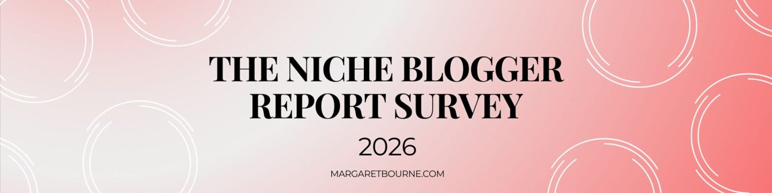 Title banner Nice Blogger Report Survey - Take The Survey
