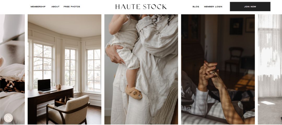 10+ Best Feminine Stock Photos For Bloggers & Business (2026) 5 Haute Stock - best feminine stock photo memberships for bloggers and solopreneurs.