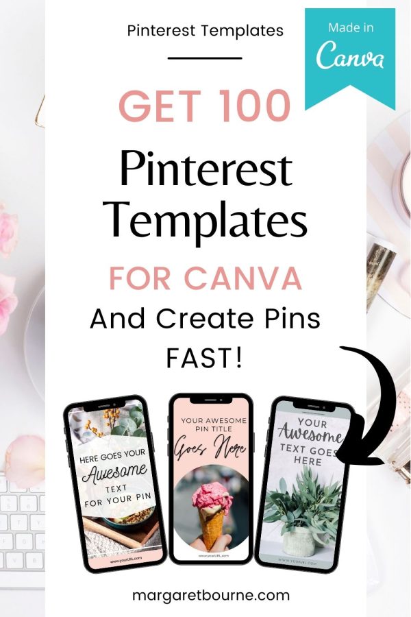 100 Pinterest Pin Templates